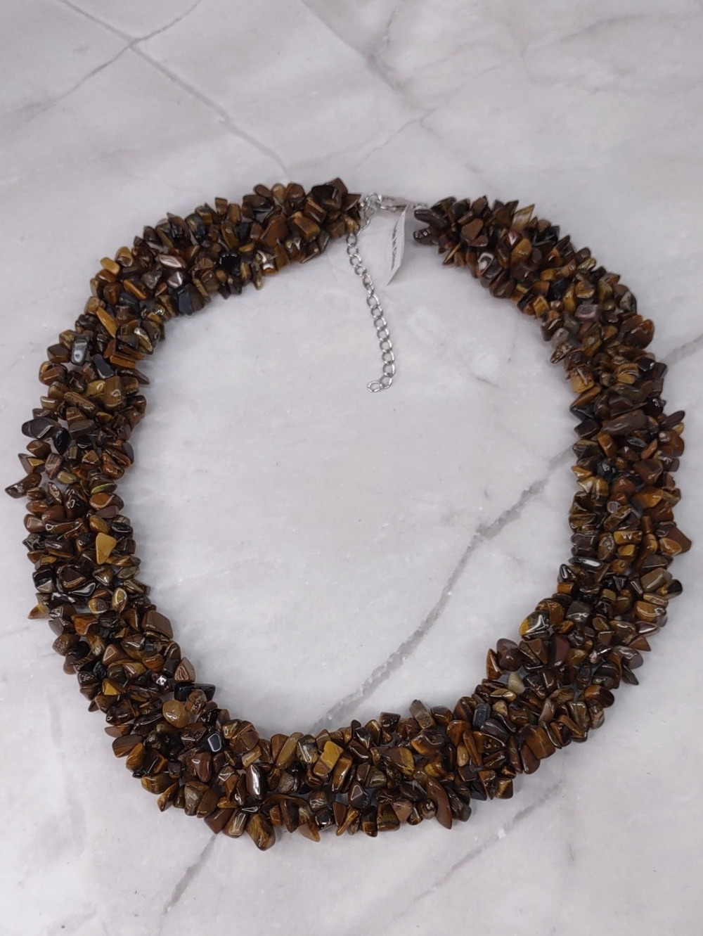 Artisan Crafted Tigers Eye Necklace
